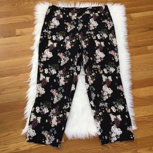 Cynthia Rowley Floral Stretchy Pants